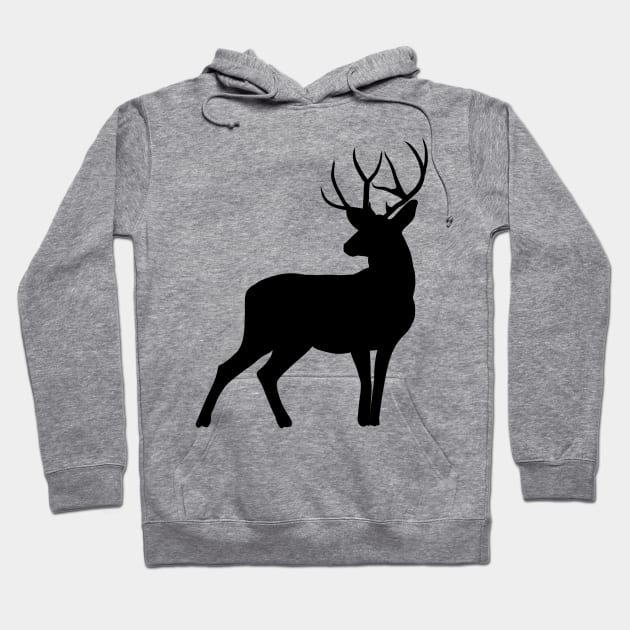 Buck Silhouette Hoodie by Bunnuku